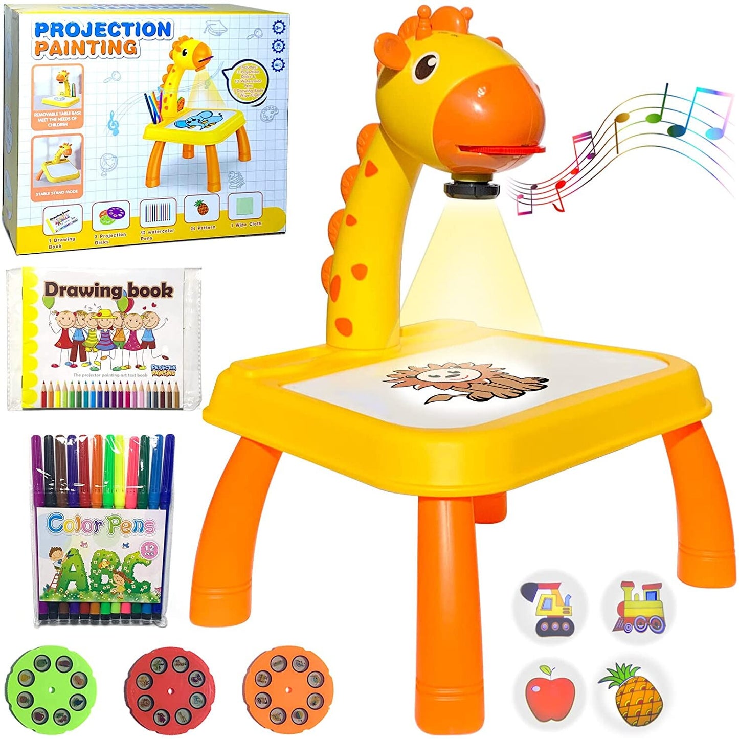 Learning and Drawing Projector Painting Set