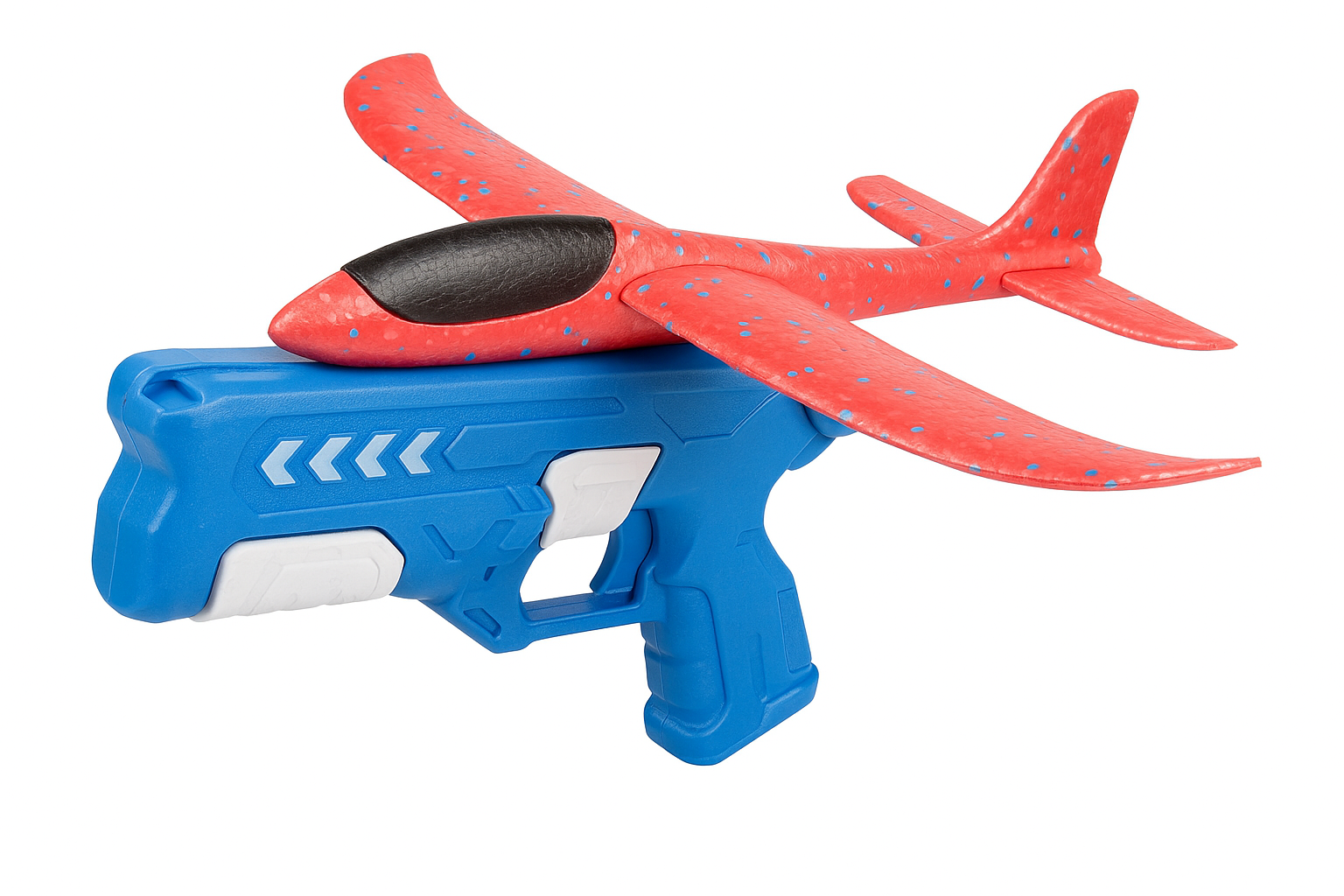 Airplane Launcher Toy, Foam Glider Led Plane, 2 Flight Mode Catapult Plane for Kids