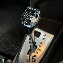 CRYSTAL CAR GEAR SHIFT KNOB WITH LED