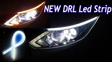 LED CAR DRL Daytime Running Light – Universal – 2PC – with Indicator Signals