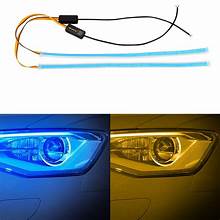 LED CAR DRL Daytime Running Light – Universal – 2PC – with Indicator Signals