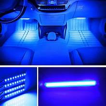 Led Light Strip,RGB-LED Glow Car Interior Lamp Under Dash Footwell Seats Inside Lighting